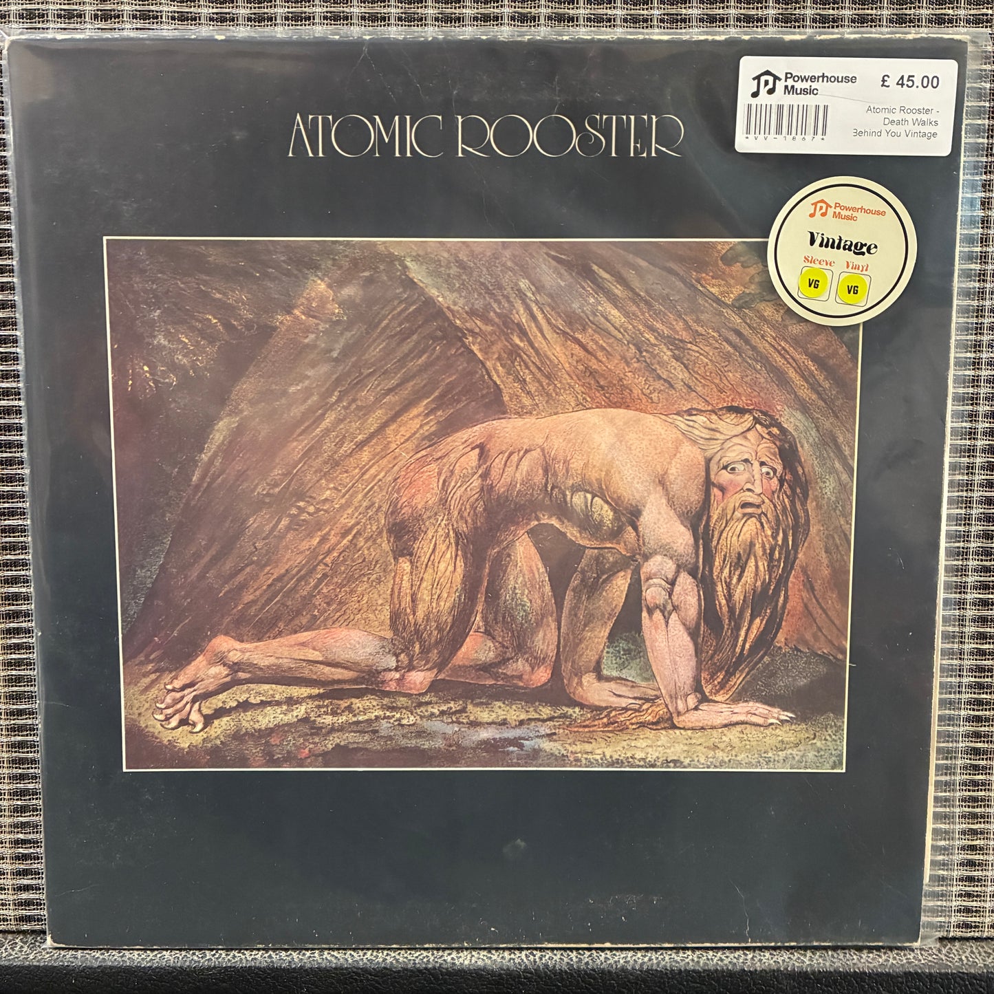 Atomic Rooster - Death Walks Behind You Vintage Vinyl LP