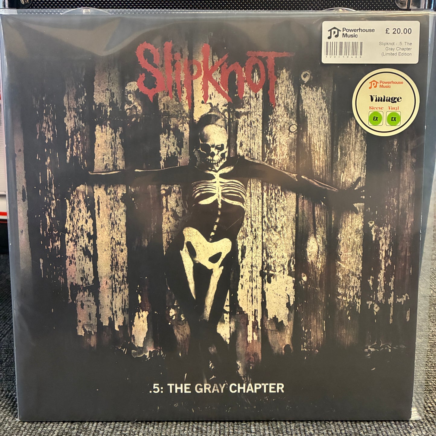Slipknot - .5: The Gray Chapter (Limited Edition Pink) Vintage Vinyl LP