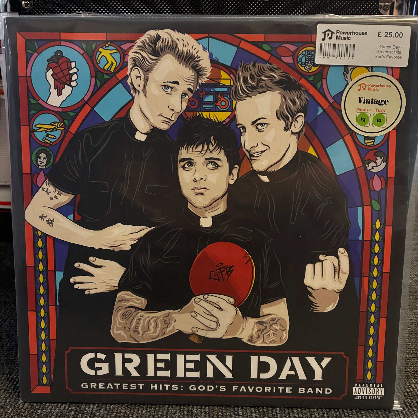 Green Day - Greatest Hits: God's Favorite Band Vintage Vinyl LP