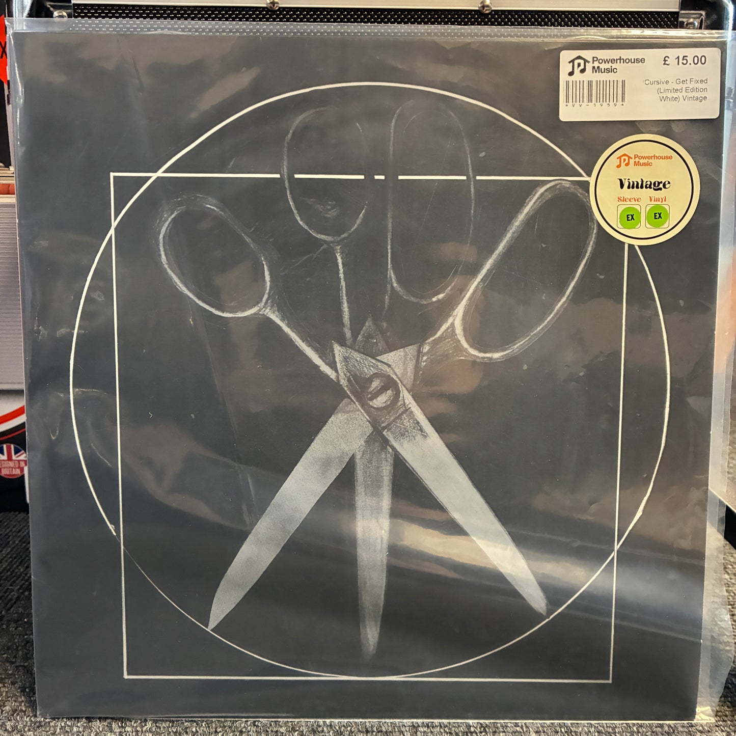 Cursive - Get Fixed (Limited Edition White) Vintage Vinyl LP