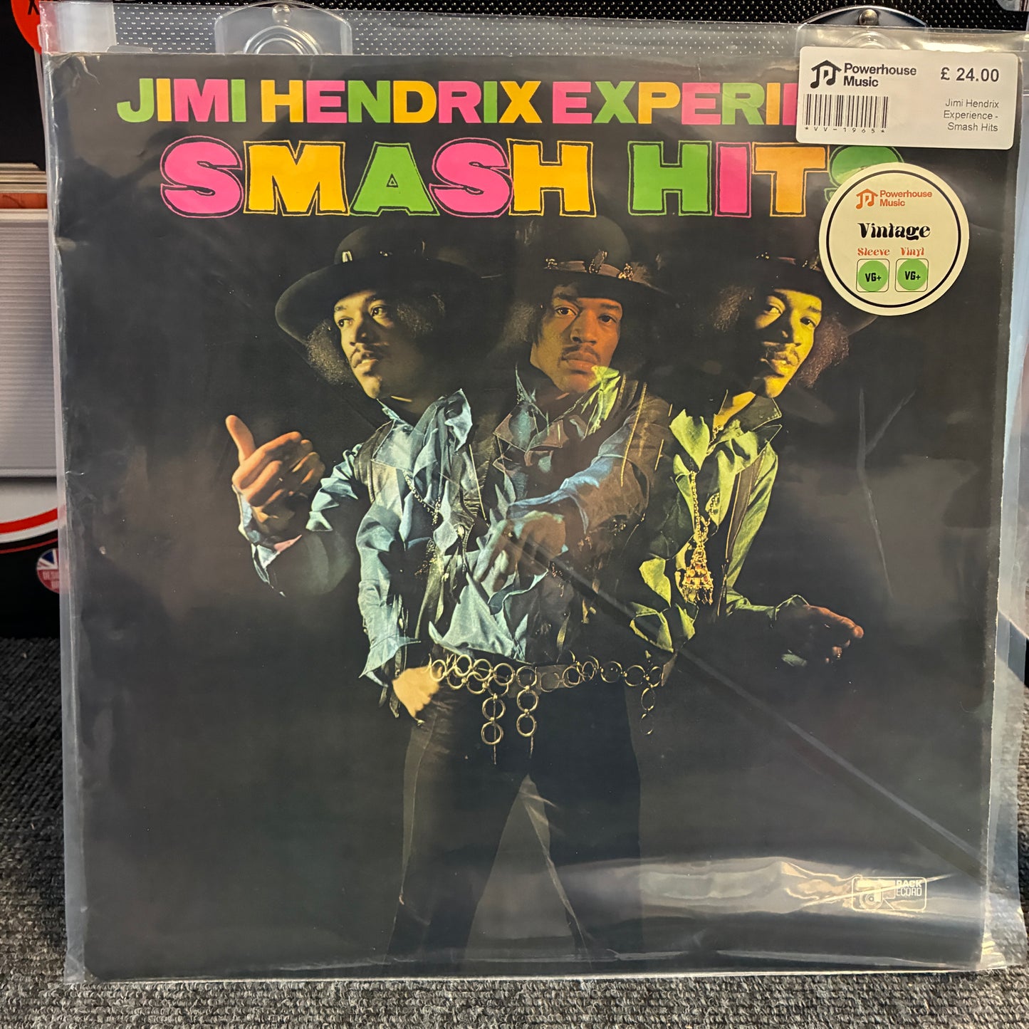 Jimi Hendrix Experience - Smash Hits Vintage Vinyl LP