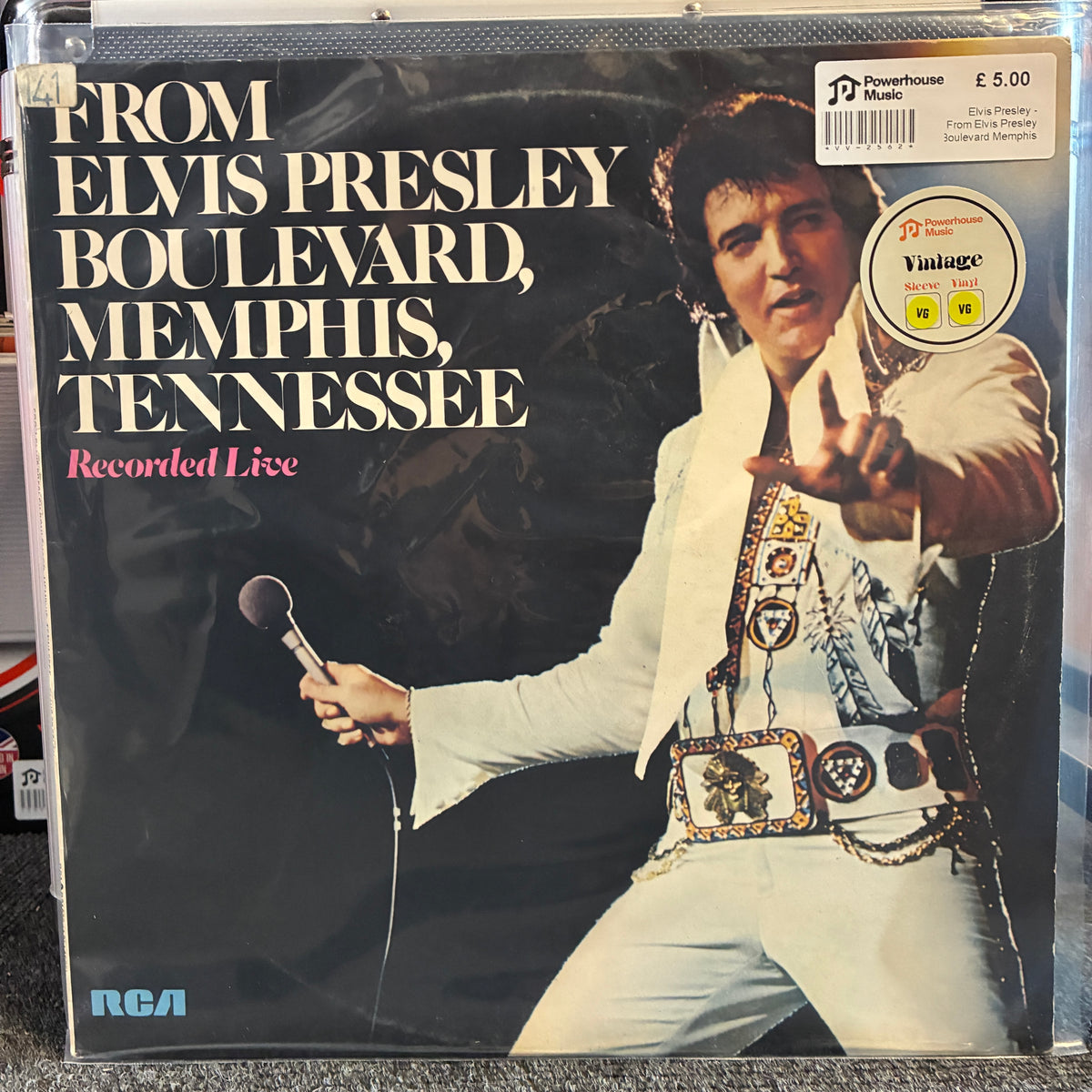 Elvis Presley - From Elvis Presley Boulevard Memphis Tennessee Vintage Vinyl LP