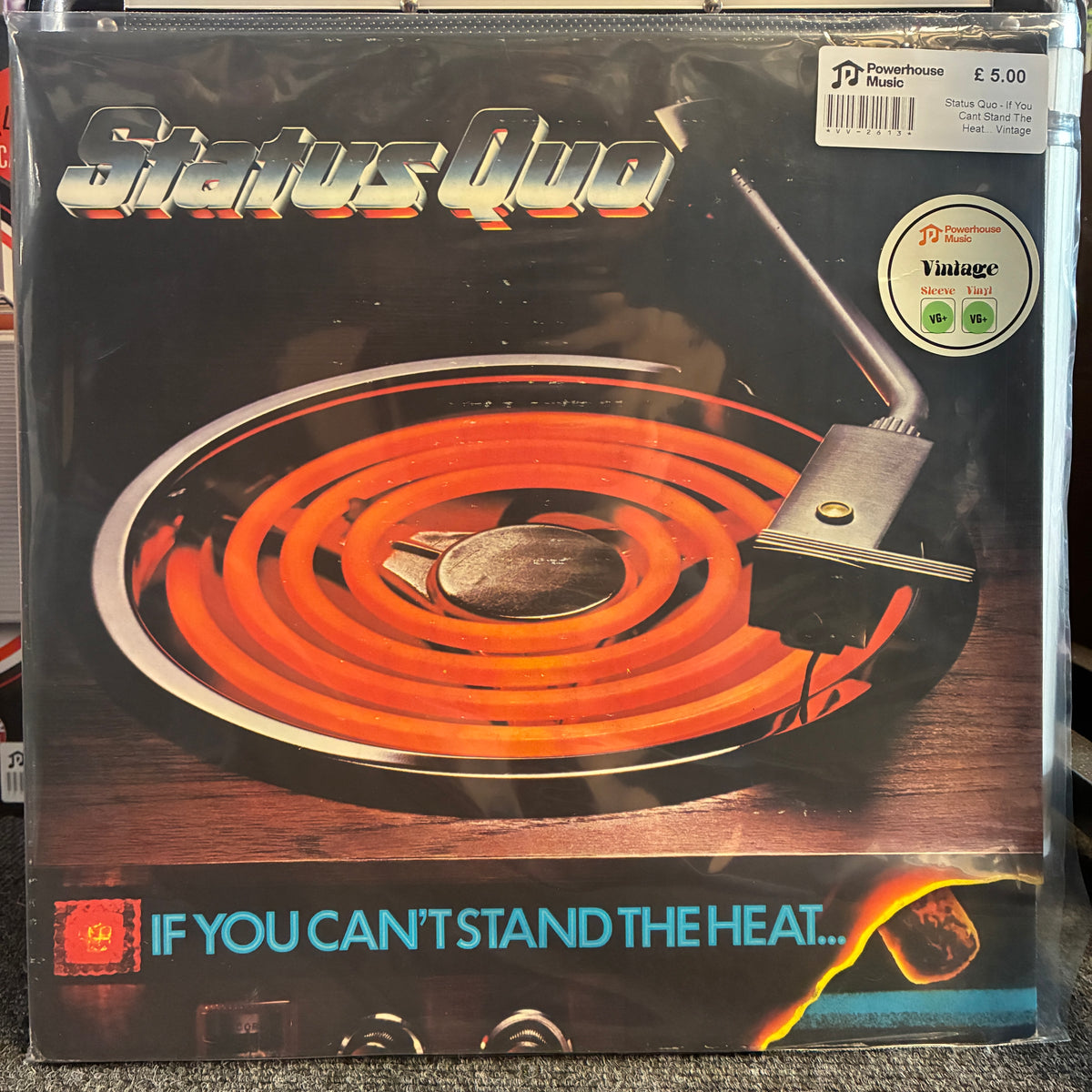 Status Quo - If You Can't Stand The Heat... Vintage Vinyl LP Status Quo 'If You Can't Stand the Heat.