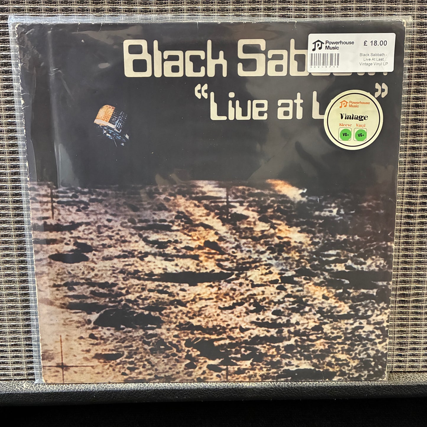 Black Sabbath - Live At Last... Vintage Vinyl LP