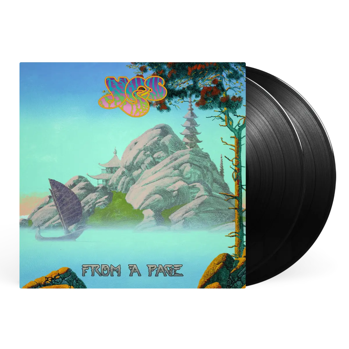 Yes - From A Page (Limited Edition Half Speed Master) Vinyl
Vinyl record with a colorful cover featuring a mountain and butterfly design.