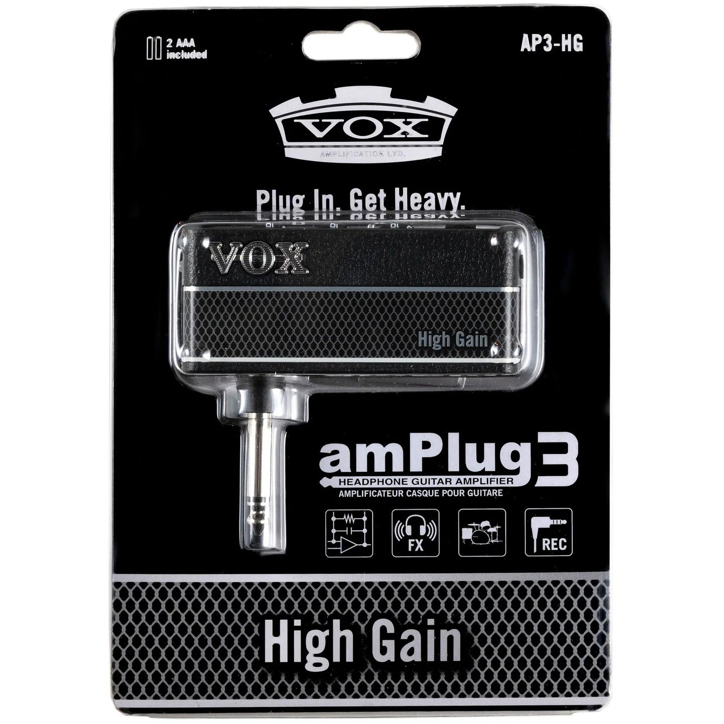 Vox amPlug3 High Gain Headphone Amp