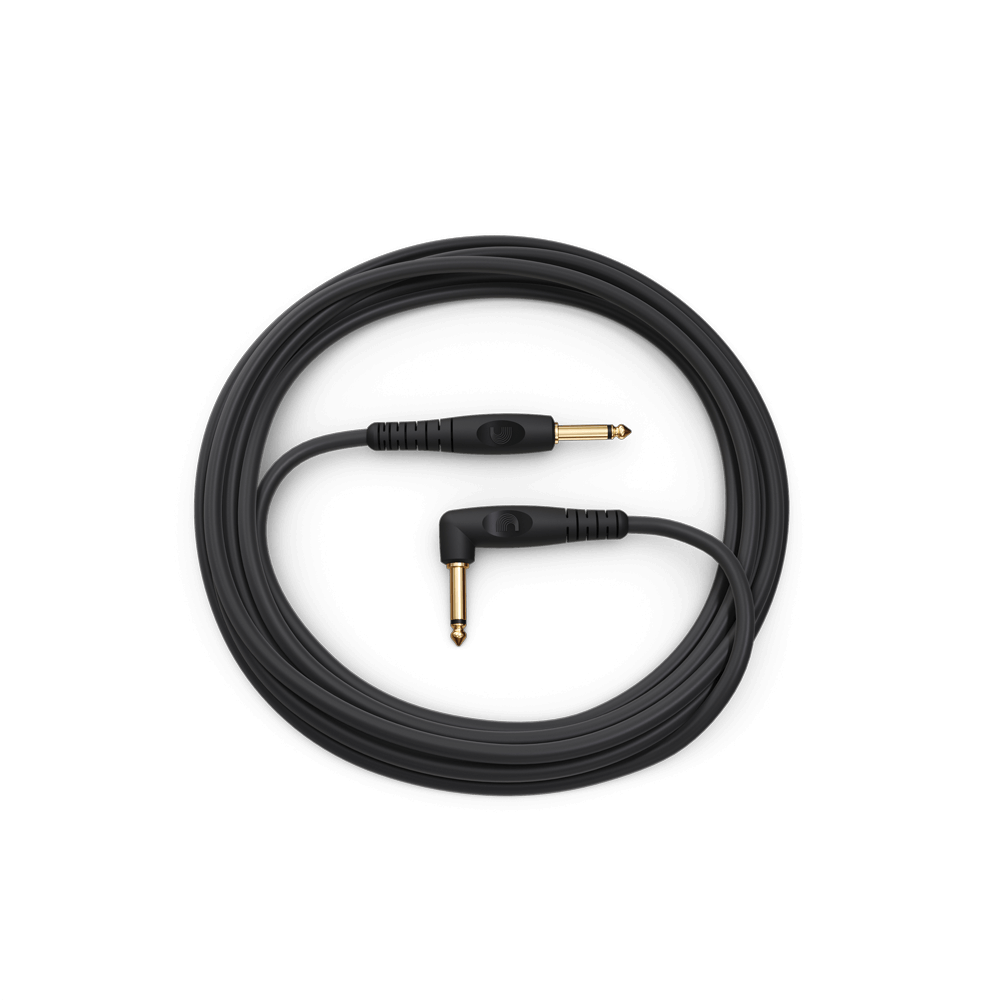 D'Addario Custom Series Instrument Cable Right Angle - 20 feet