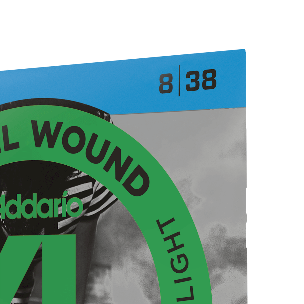 D'Addario EXL130 Nickel Wound Electric Guitar Strings - Extra-Super Light 08-38