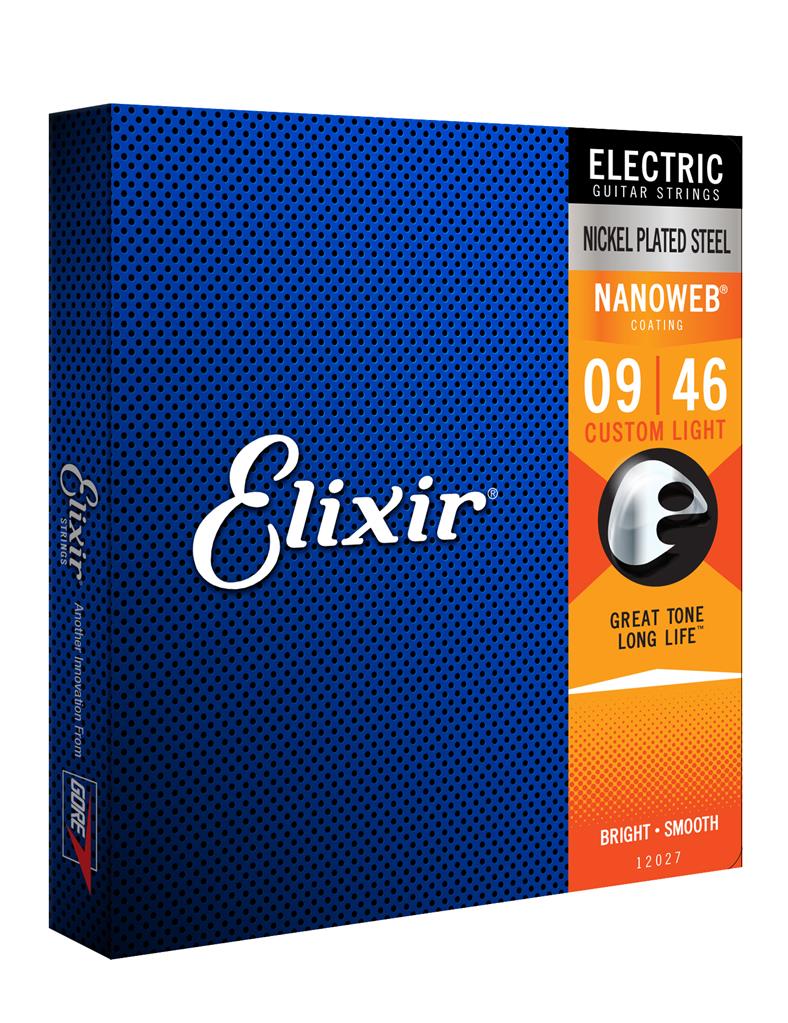 Elixir Nano Electric Custom Light 9-46