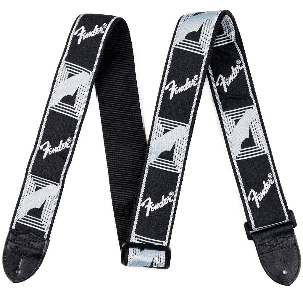 Fender 2" Mono Strap - Black / Light Grey / Dark Grey