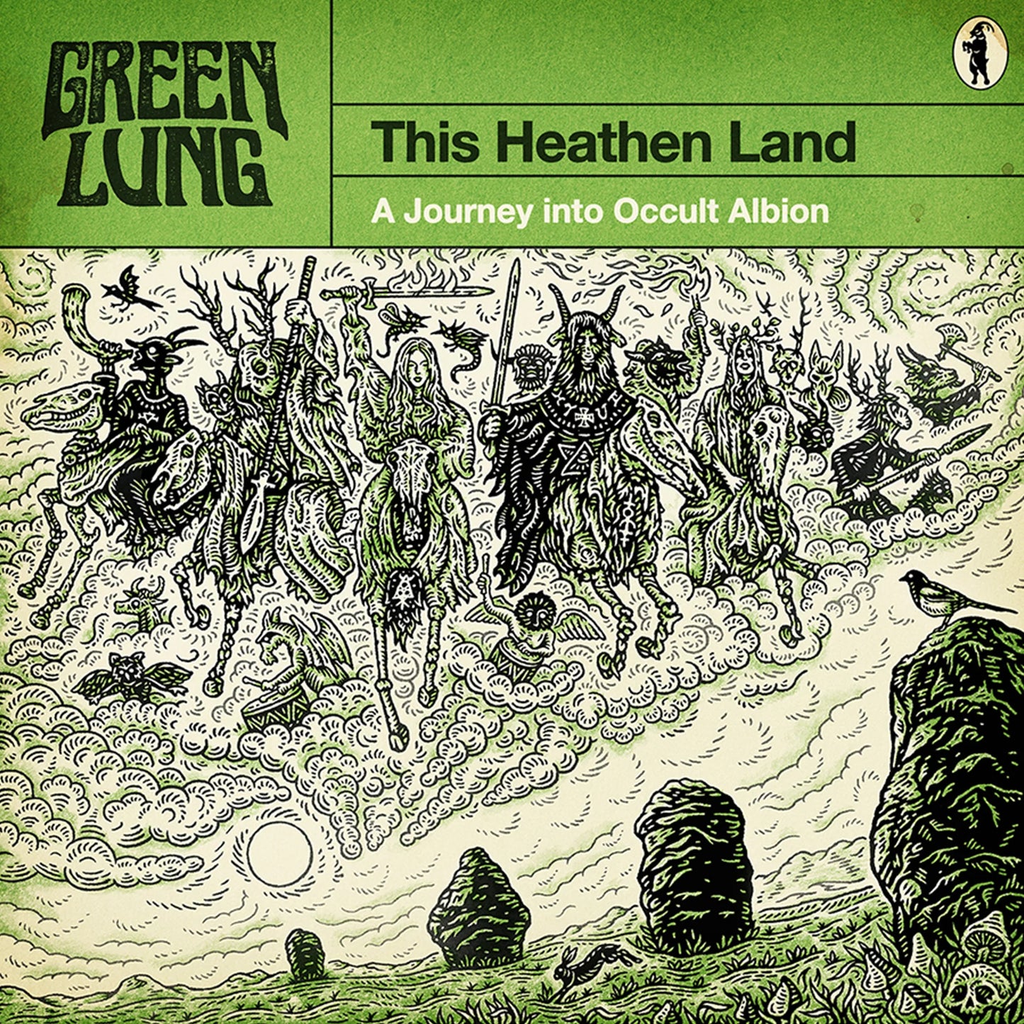 Green Lung - This Heathen Land (Limited Edition Amber Smoke) Vinyl