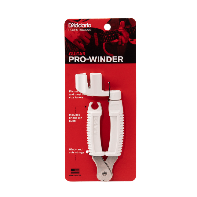 D'Addario Pro-Winder - White