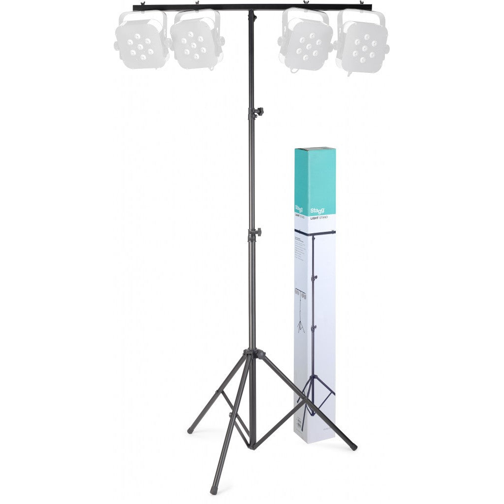 Stagg LIS-0822BK One Tier Light Stand - Black
