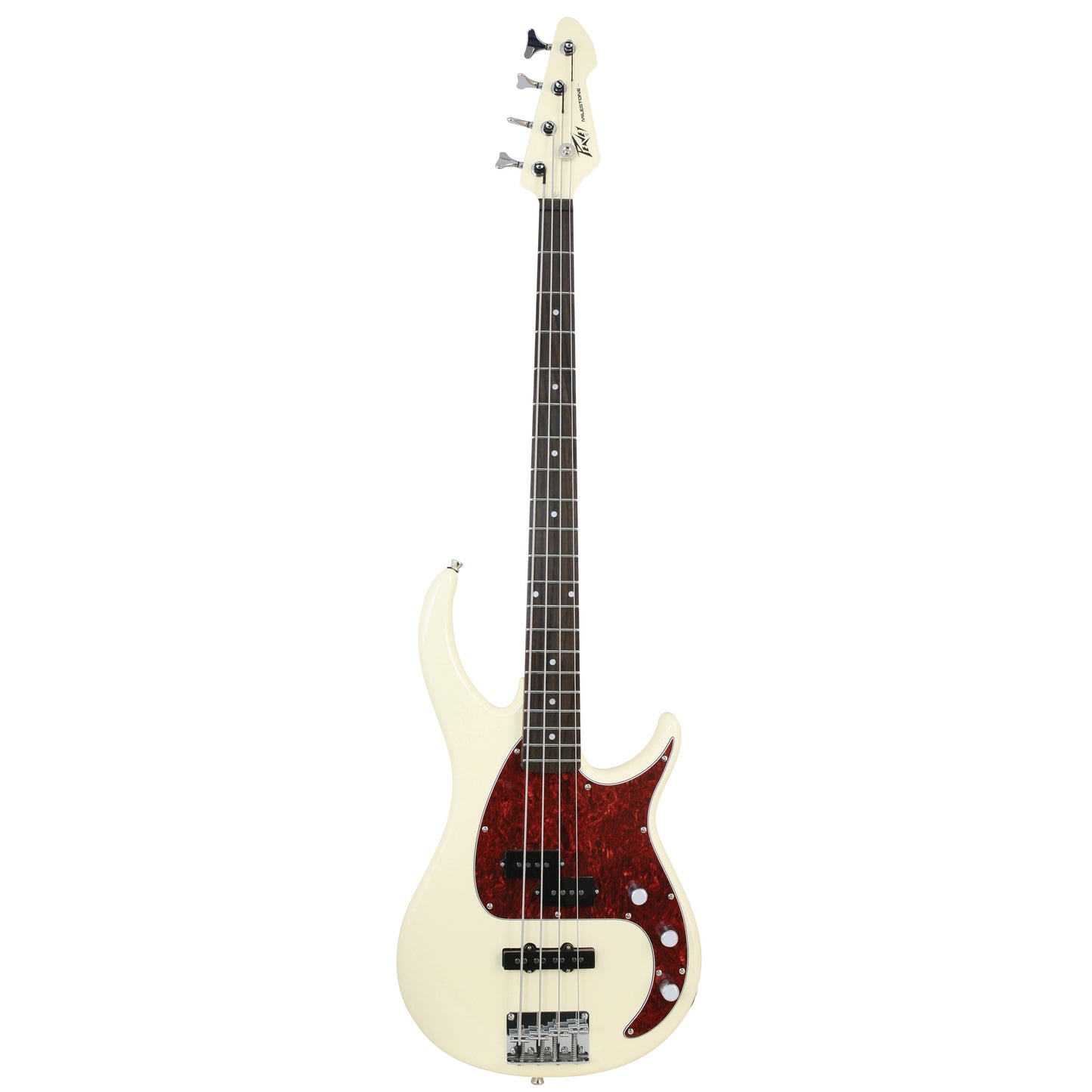 Peavey Milestone Bass Guitar - Ivory