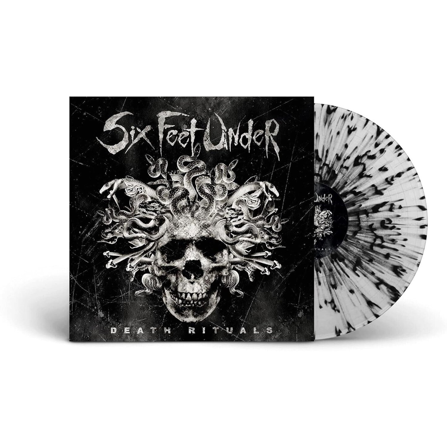 Six Feet Under - Death Rituals (Limited Edition Clear w/ Black Splatter) Vinyl