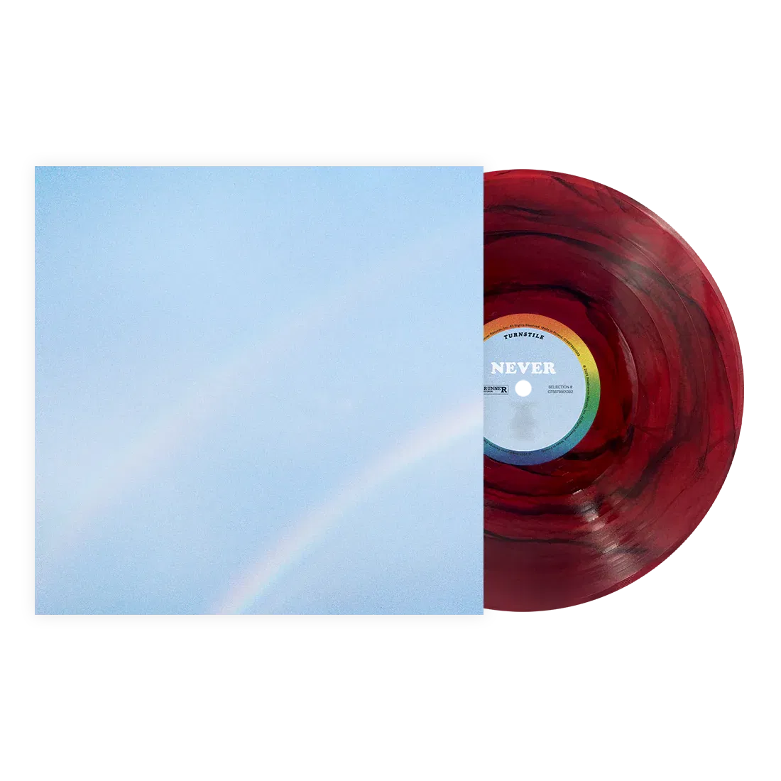 Turnstile - Never Enough (Indie Exclusive Red & Black Wave) Vinyl