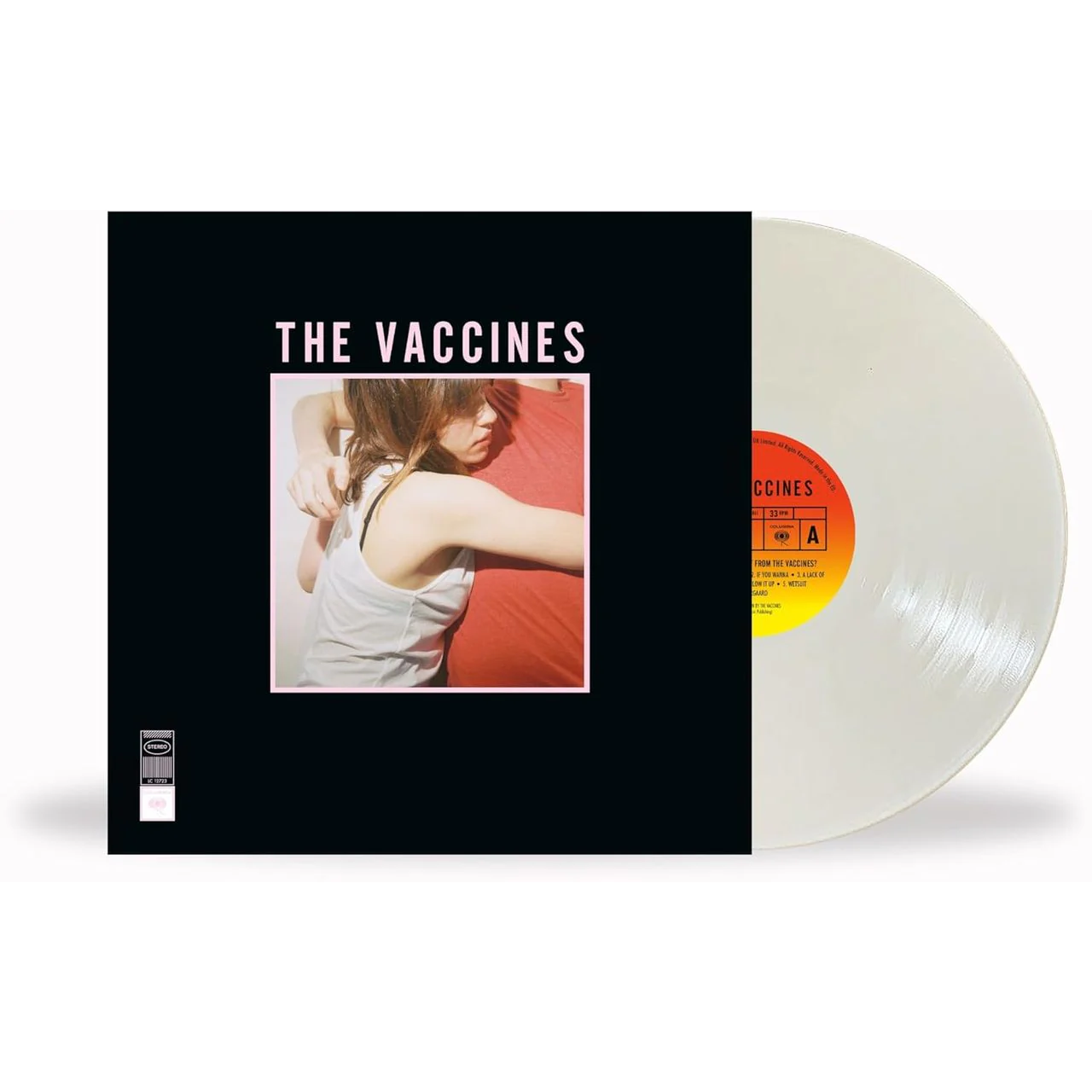 The Vaccines - What Did You Expect From Vinyl record and cover with 'The Vaccines' on a white background