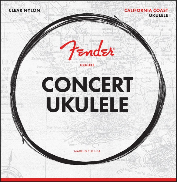 Fender California Coast Soprano Ukulele Strings
