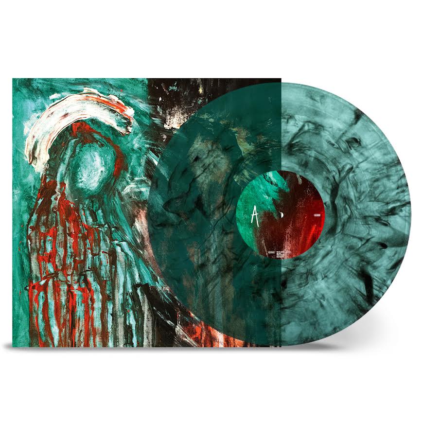 Conjurer - Unself Vinyl record with artistic cover design on a white background