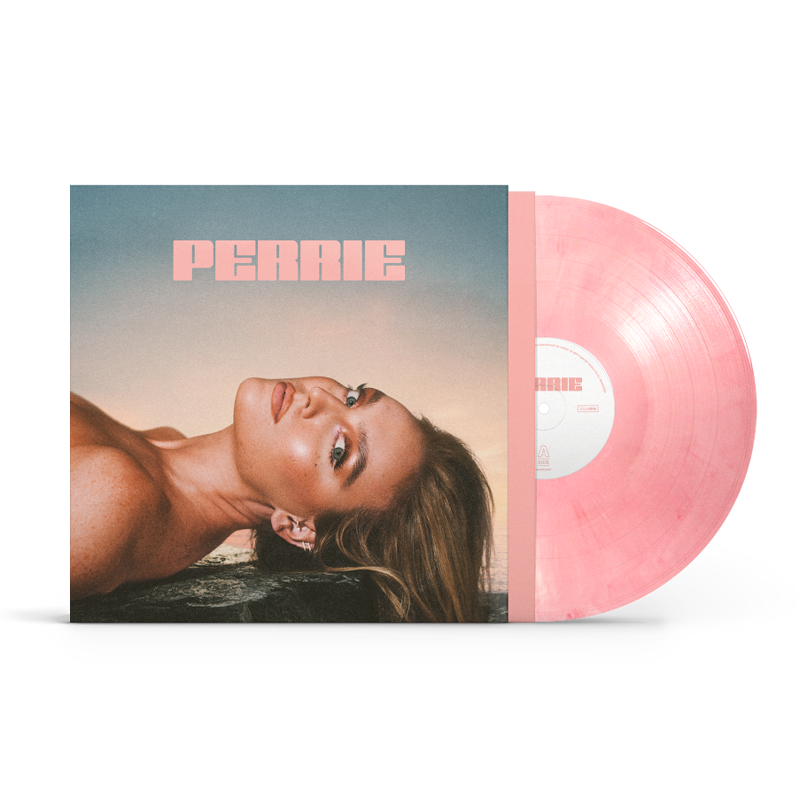 Perrie - Perrie (Pink) Vinyl with white background