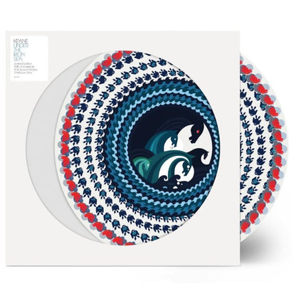Keane - Under The Iron Sea (Limited Edition Zoetrope) Vinyl Vinyl record with a colorful design on a white background