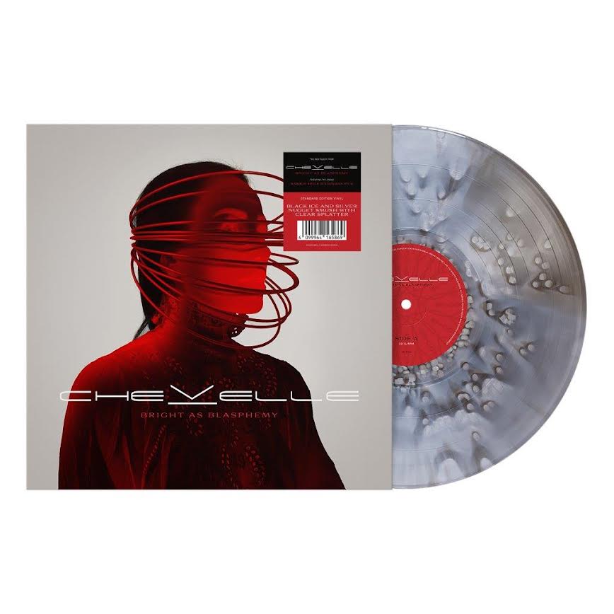 Chevelle - Bright As Blasphemy (Black Ice / Silver Nugget Smush w/ Clear splatter) Vinyl