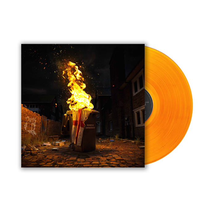 Hot Milk - Corporation P.O.P (Salford Skyline Orange) Vinyl