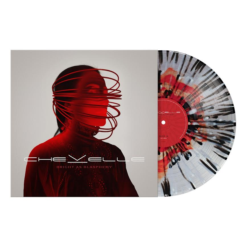 Chevelle - Bright As Blasphemy (Ruby / Clear Colour w/ White / Black Splatter) Vinyl