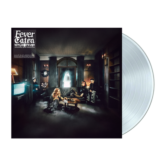 Witch Fever - Fevereaten Vinyl record with cover featuring a dark interior scene and 'Fever' text.