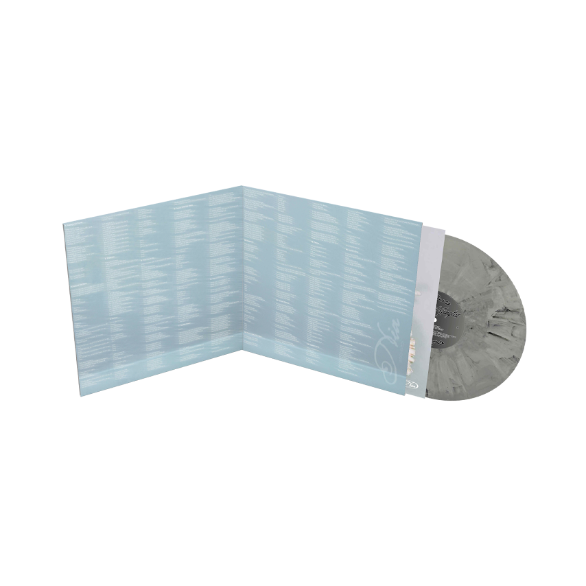 Nia Archives - Emotional Junglist Vinyl record with a clear gatefold cover on a white background