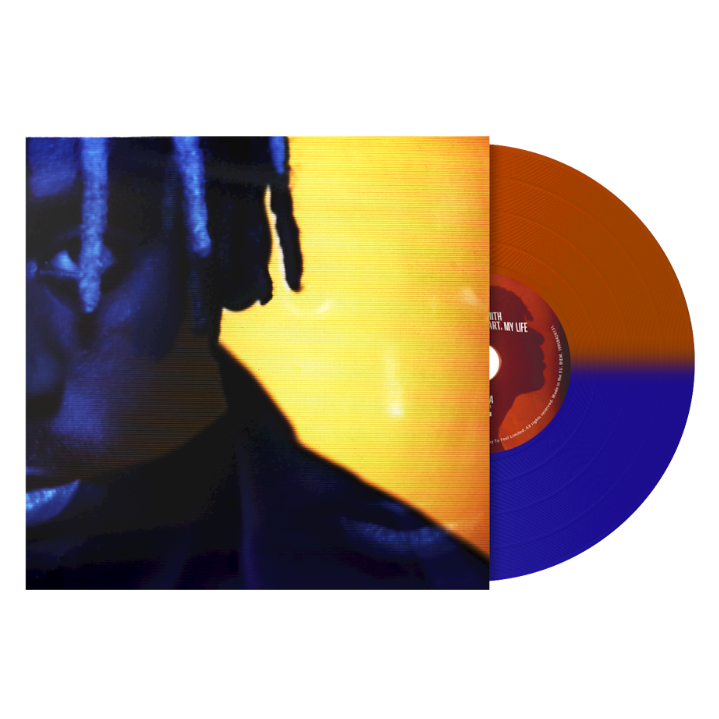 Myles Smith - My Mess, My Heart, My Life Vinyl record with a colorful cover featuring a silhouette of a person.