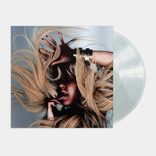 Ellie Goulding - I Know Too Much (Pearl Sunrise) Vinyl Vinyl record with a cover featuring a person with blonde hair against a light blue background