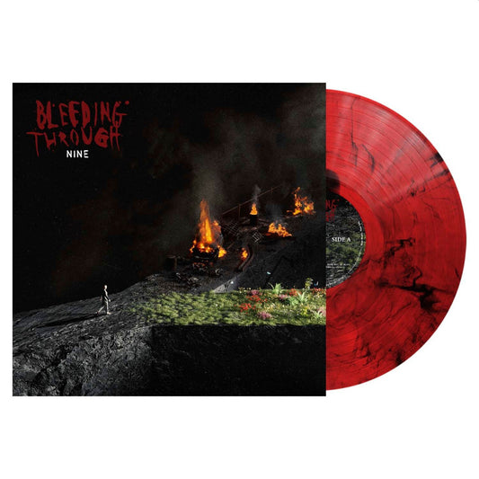 Bleeding Through - Nine (Red w/ Black Smoke) Vinyl