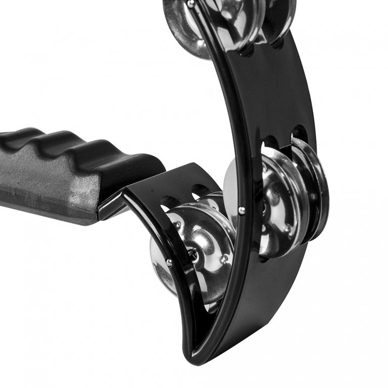 Stagg TAB-2 16 Jingle Cutaway Tambourine - Black