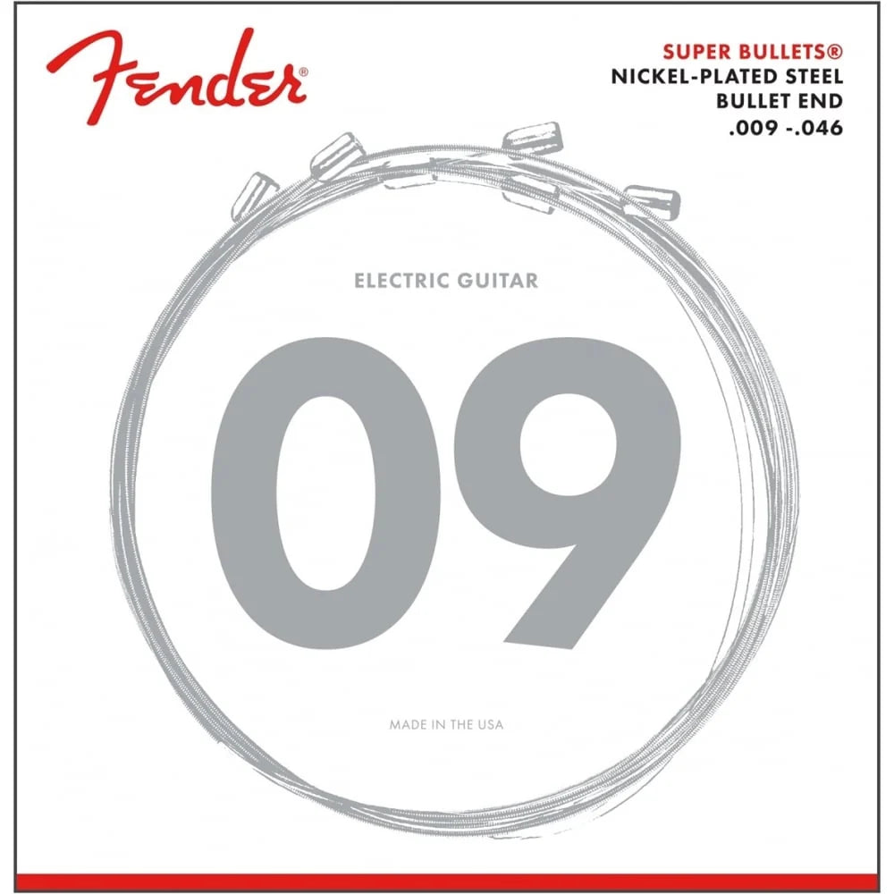 Fender F3250L Supersonic Bullets Nickel Electric Strings 9-42