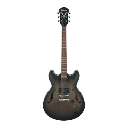 Ibanez AS53-TKF Artcore Hollow Body Electric - Trans Black Flat
