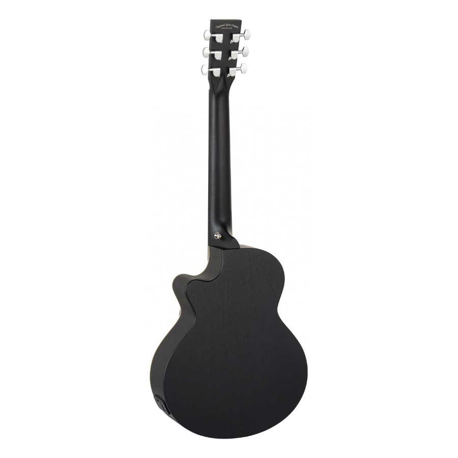 Tanglewood TB2CE Blackbird Travel Electro-Acoustic - Smokestack Black