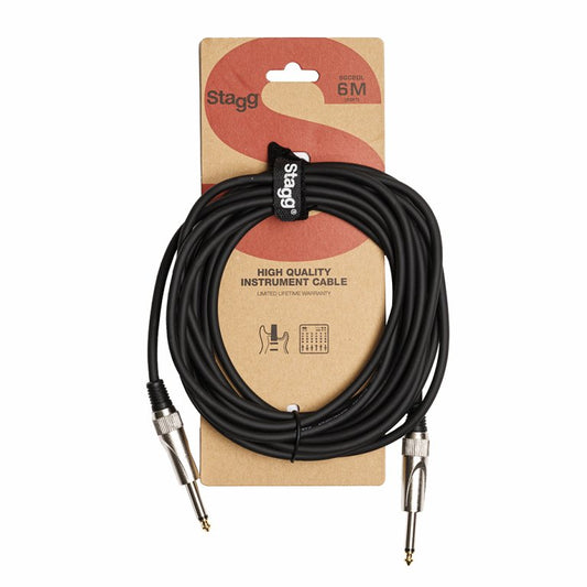 Stagg SGC6DL 6m / 20ft Instrument Cable