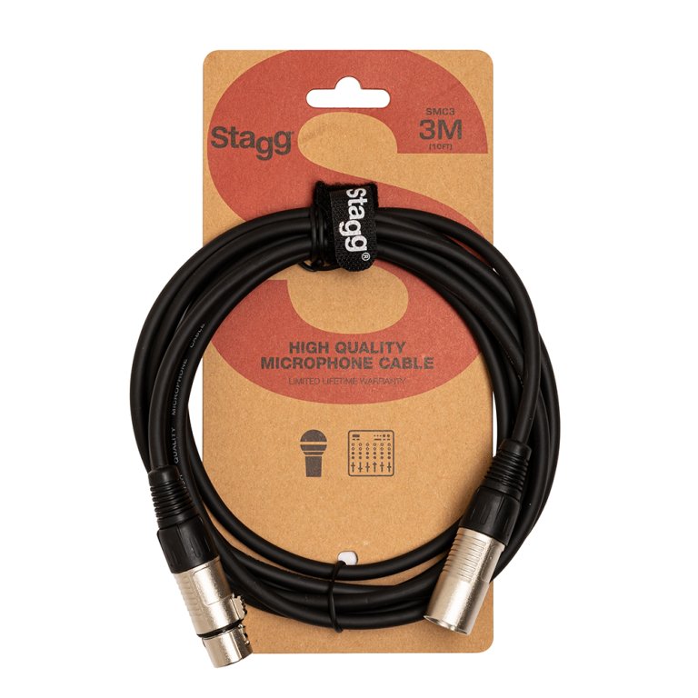 Stagg SMC3 3m / 10ft XLR Microphone Cable