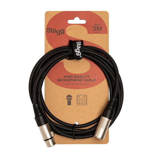 Stagg SMC3 3m / 10ft XLR Microphone Cable