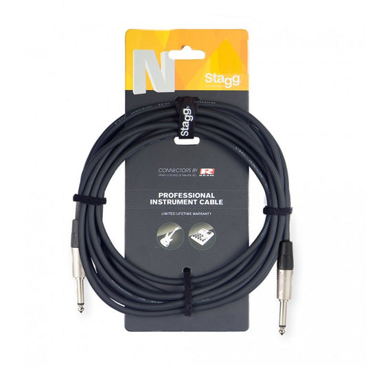 Stagg NGC3R 3m / 10ft Deluxe Instrument Cable