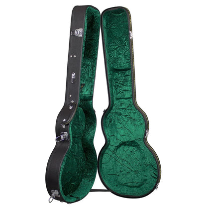 TGI Electric Guitar Hardcase - LP Style - Woodshell Open