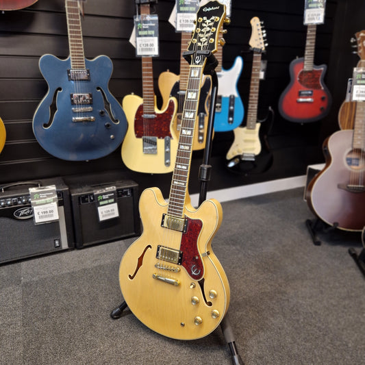Pre-Owned Epiphone Sheraton II Semi-Hollow - Natural