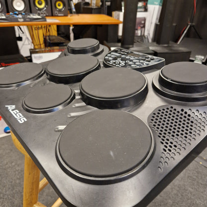 Pre-Owned Alesis Compact Kit 7 Alesis electronic drum pad in a music studio setting