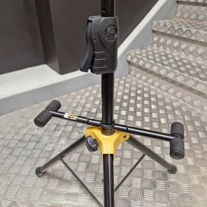 Pre-Owned Hercules Close-up of a black and yellow tool on a textured metal surface