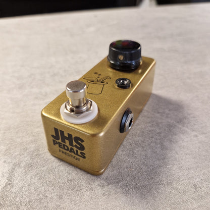 Pre-Owned JHS Gold JHS Pedals guitar effects pedal on a gray surface