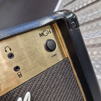 Pre-Owned Marshall MG15 Combo Guitar Amp Even Closer Far Right