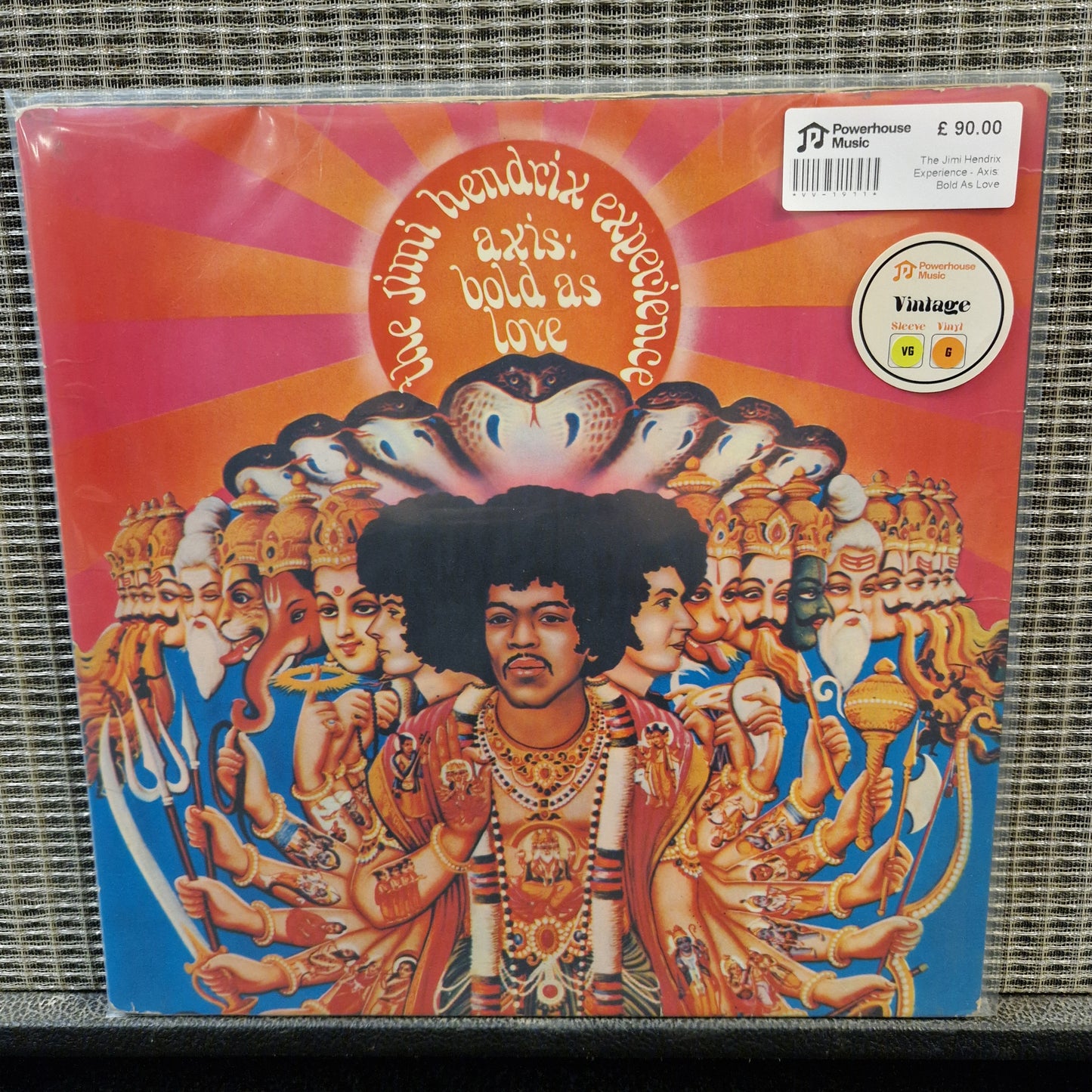 The Jimi Hendrix Experience - Axis: Bold As Love Vintage Vinyl LP