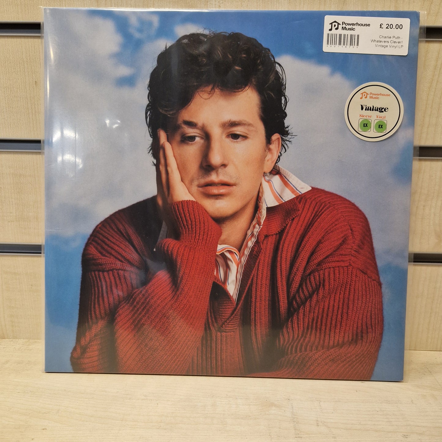 Charlie Puth - Whatevers Clever! Vintage Vinyl LP
