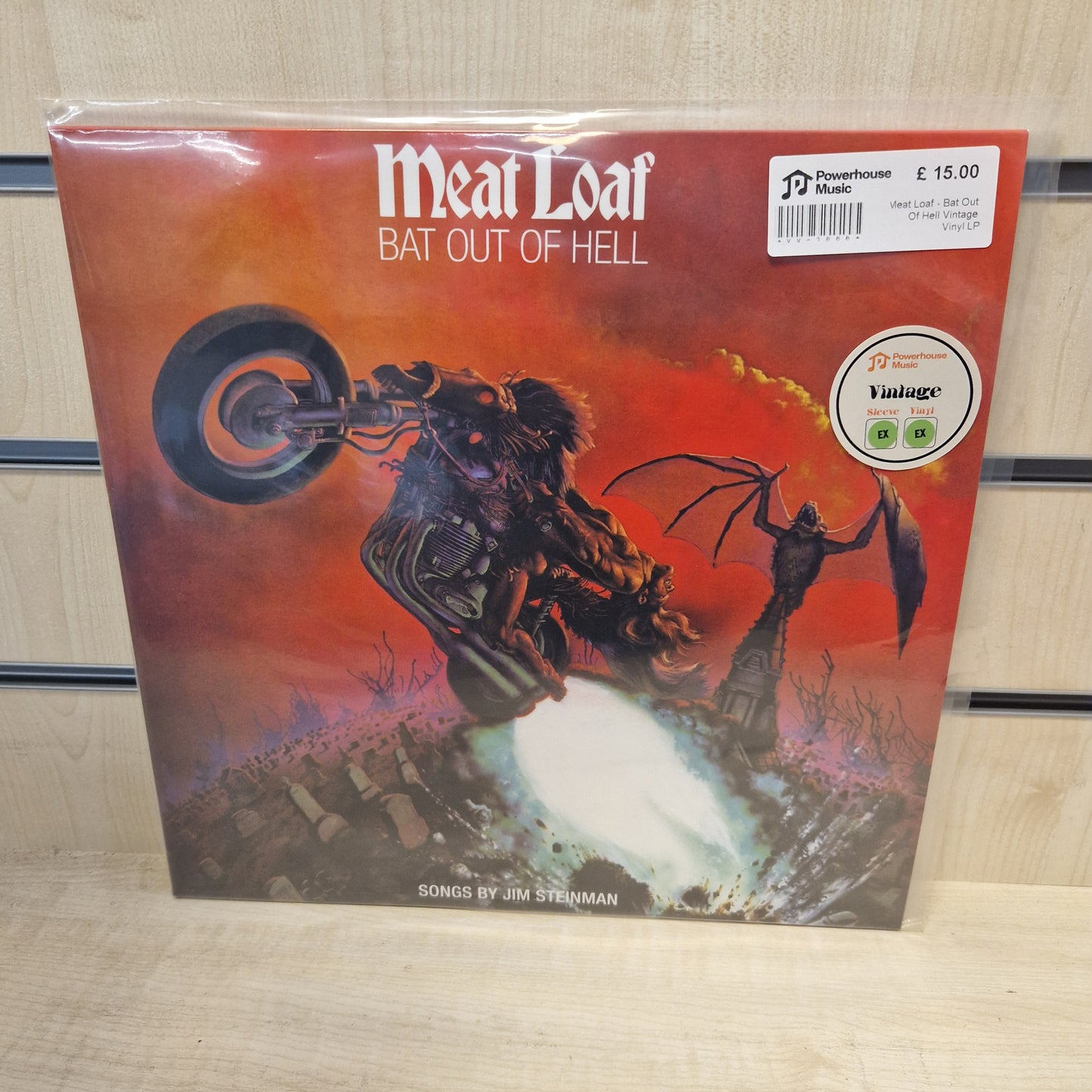 Meat Loaf - Bat Out Of Hell Vintage Vinyl LP